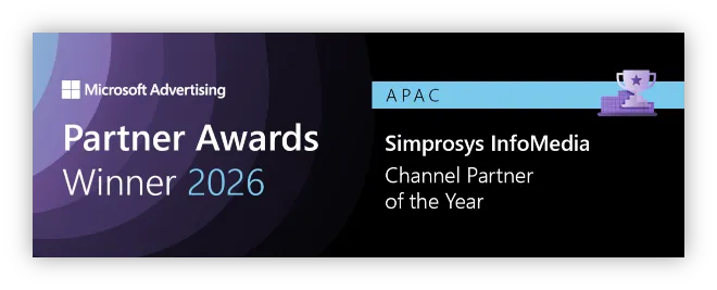 Simprosys InfoMedia Marketing with Purpose Award, Partner Awards Winner 2025