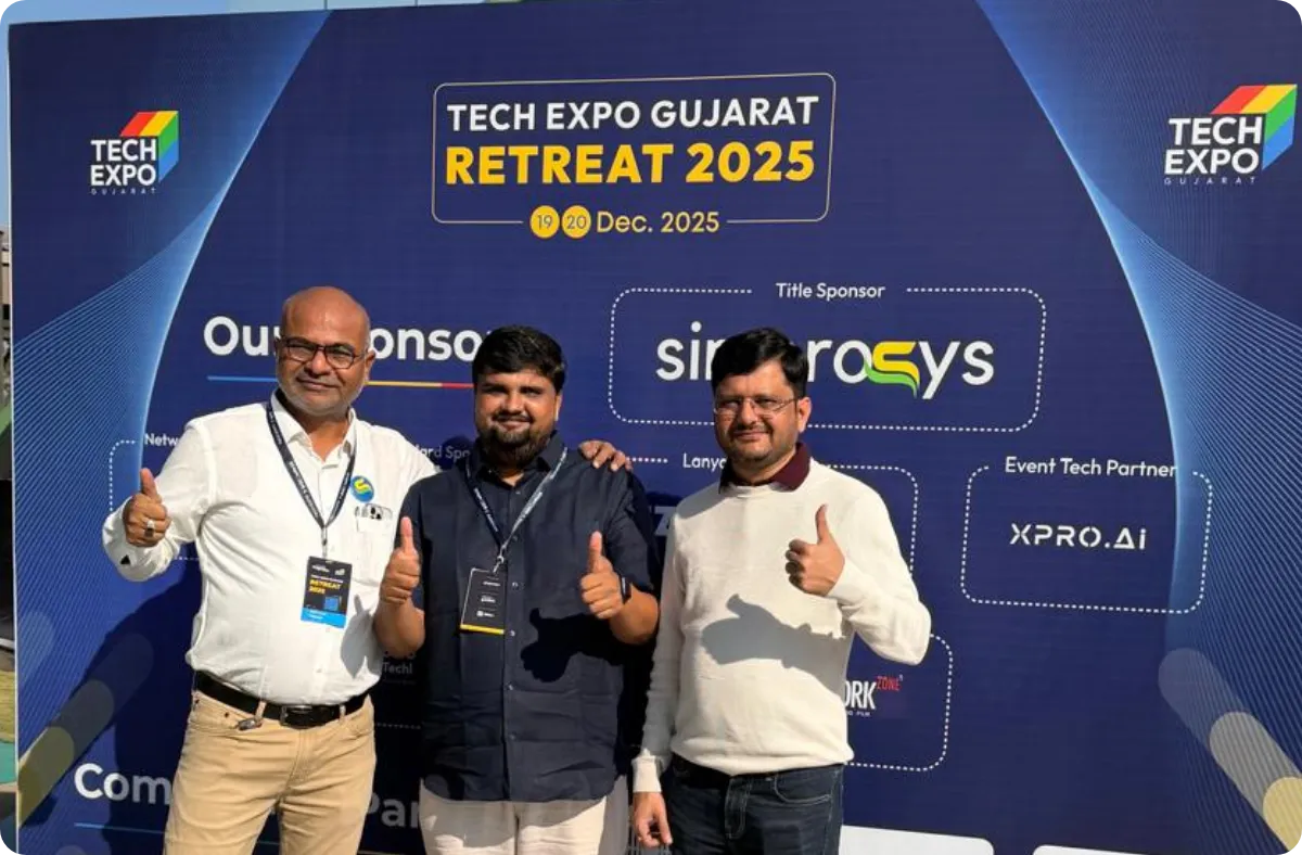 Moments from Tech Expo Gujarat Retreat 2025 floor - image 1
