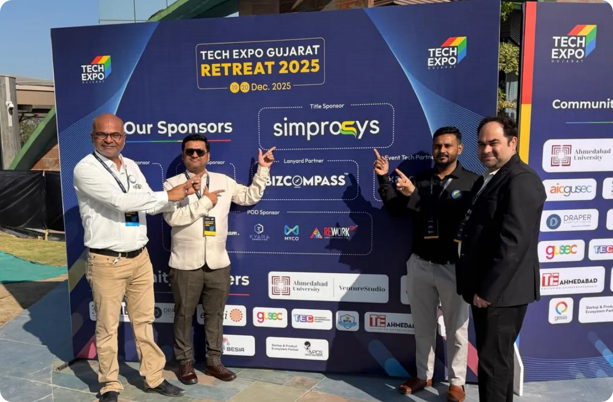 Moments from Tech Expo Gujarat Retreat 2025 floor - image 3