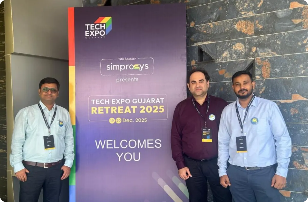 Moments from Tech Expo Gujarat Retreat 2025 floor - image 4