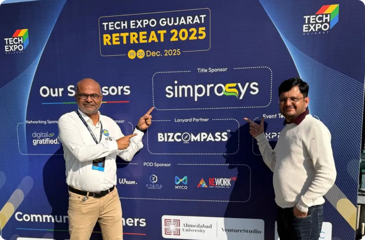 Moments from Tech Expo Gujarat Retreat 2025 floor - image 5