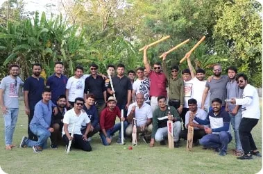 Mandatory Cricket Match at Trips!!