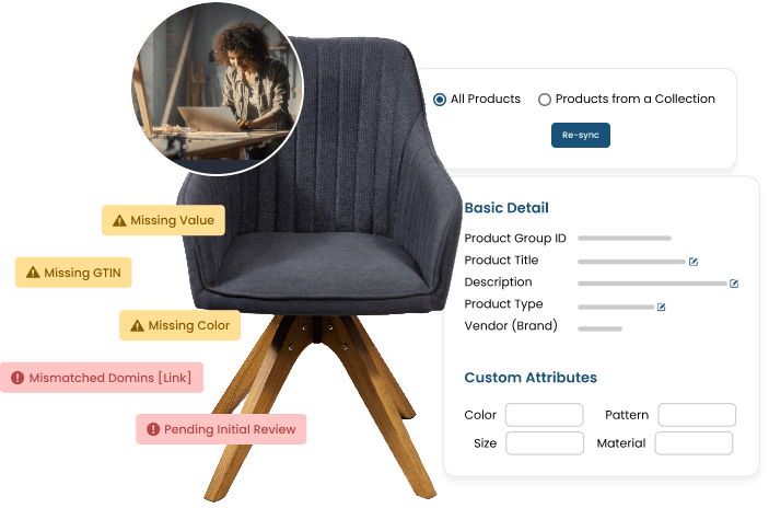 Sync Products Quickly