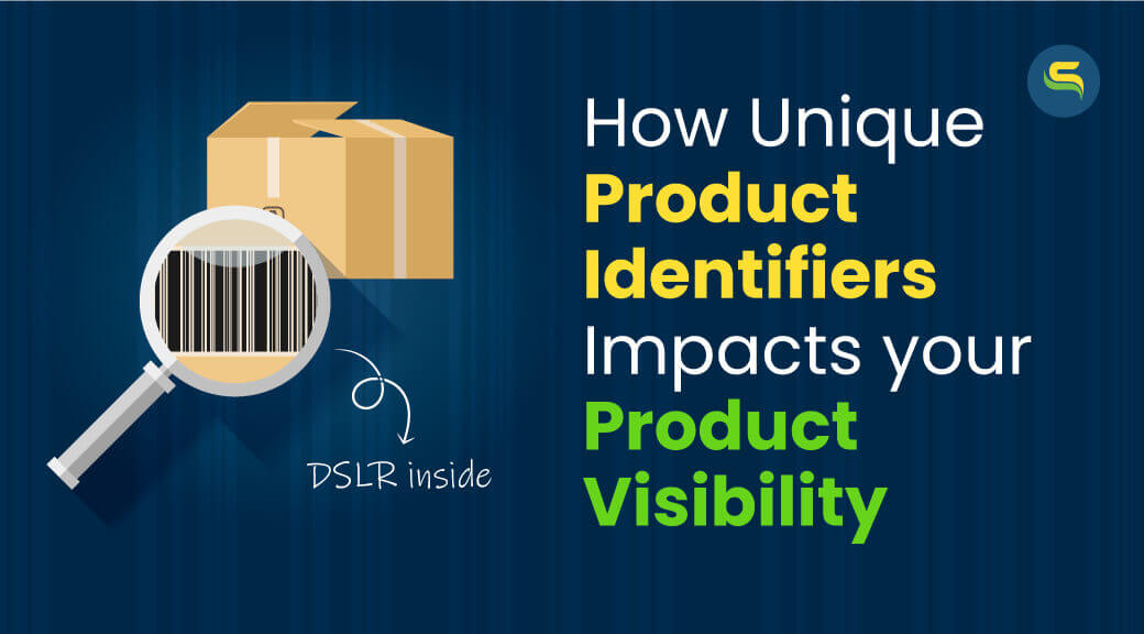 IMAGE WITH a BOX in it with a BARCODE, EXPLAINING the CONCEPT of UNIQUE PRODUCT IDENTIFIERS