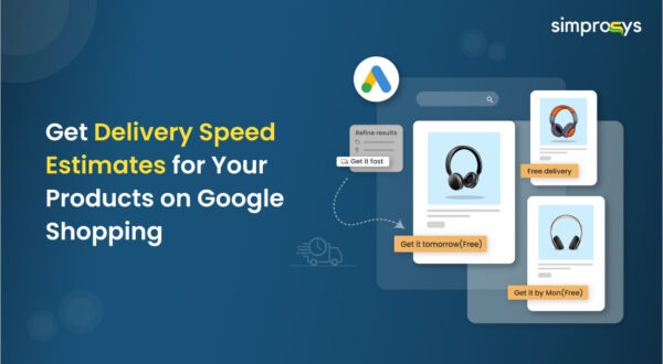 The banner image contains Google calculated speed delivery estimate feature, with multiple product images featuring the Free and Fast Shipping annotation that are visible in the shopping results